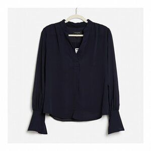 Banana Republic Factory – Dressy Navy Blouse – NWT – Size S